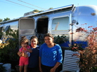 Palo Alto middle school student Jennifer Munoz Tello (right) stands outside her family's trailer in Palo Alto with her mother, Sandra, and 2-year-old sister, Cynthia. Palo Alto middle school student Jennifer Munoz Tello (right) stands outside her family's trailer in Palo Alto with her mother, Sandra, and 2-year-old sister, Cynthia.